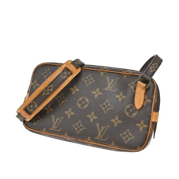 LOUIS VUITTON Marly Bandouliere Shoulder Bag Monogram Leather BN - Picture 1 of 13